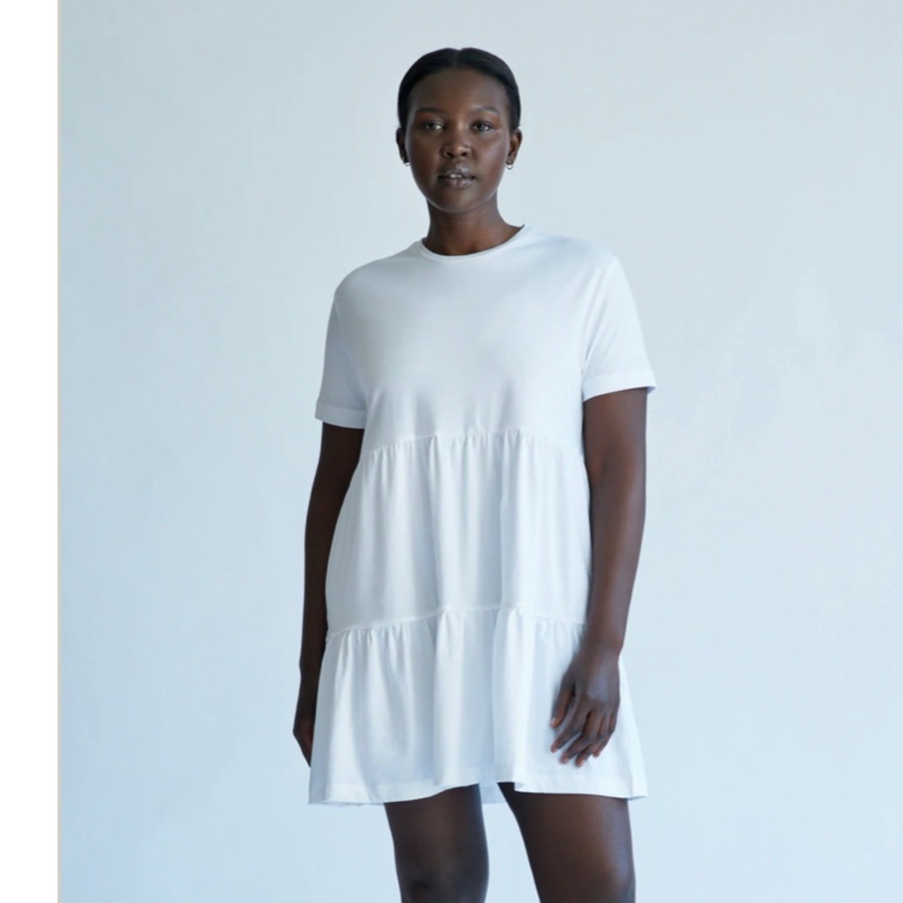 Kotn tiered babydoll dress